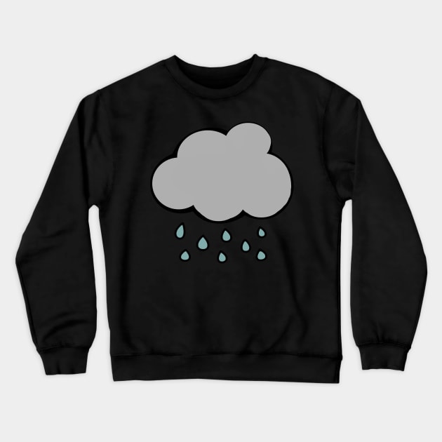 Rainy cloud Crewneck Sweatshirt by Artemis Garments